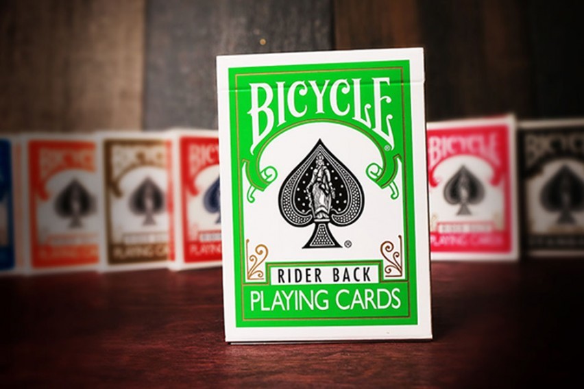 Bicycle Rider Back Green
