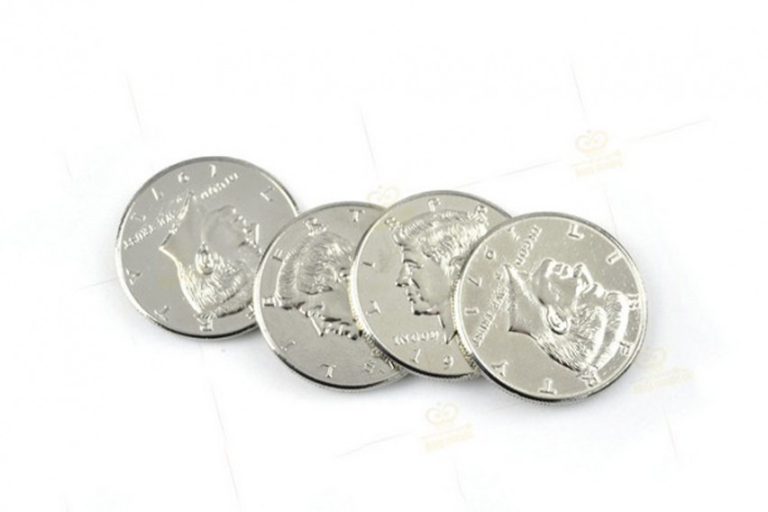 Oboustranný půl dolar