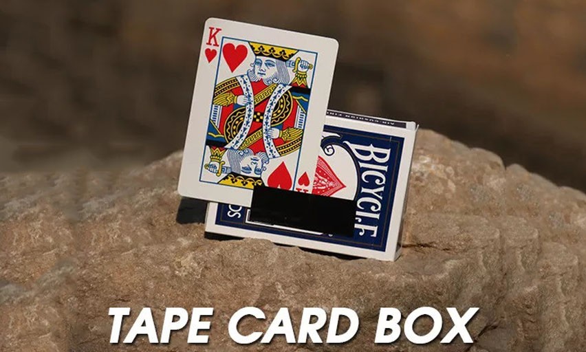 Tape Card Box